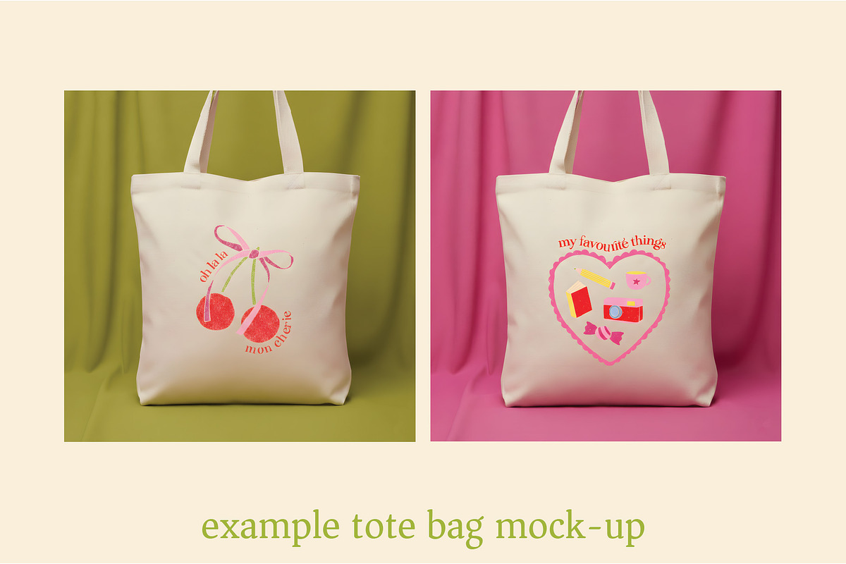 Cute & Quirky Retro Linocut Clipart, a Decorative Illustration by Ginny and Sam (Photo 9 of 11)