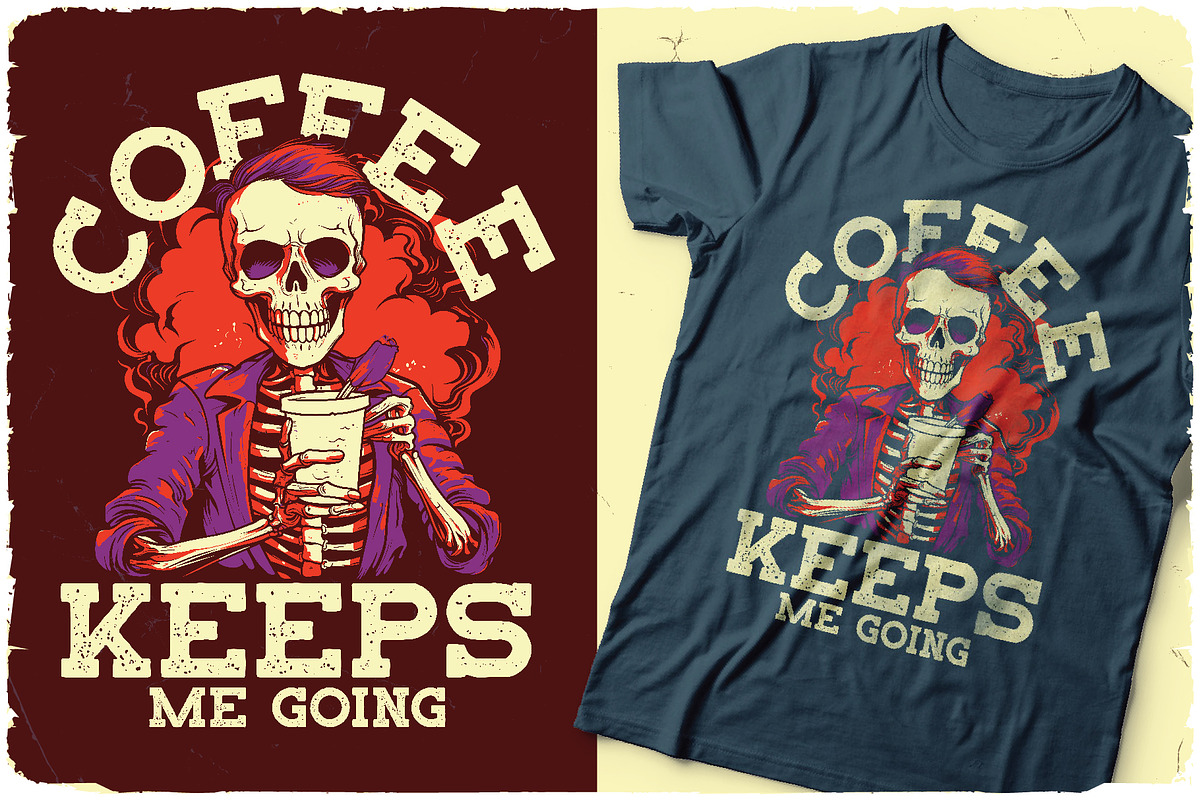 Coffee Man, a Blackletter Font by VozzyStock (Photo 10 of 12)