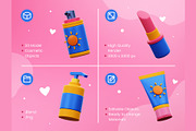 Cosmetic 3D Icons, an Object 3D Model by Rakata Studio (Thumbnail 2 of 7)