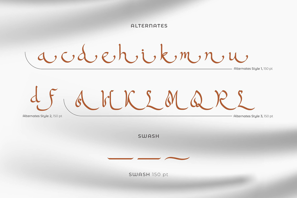Mutafa’il | Arabic Style Typeface, a Script Font by gracetype_studio (Photo 12 of 14)