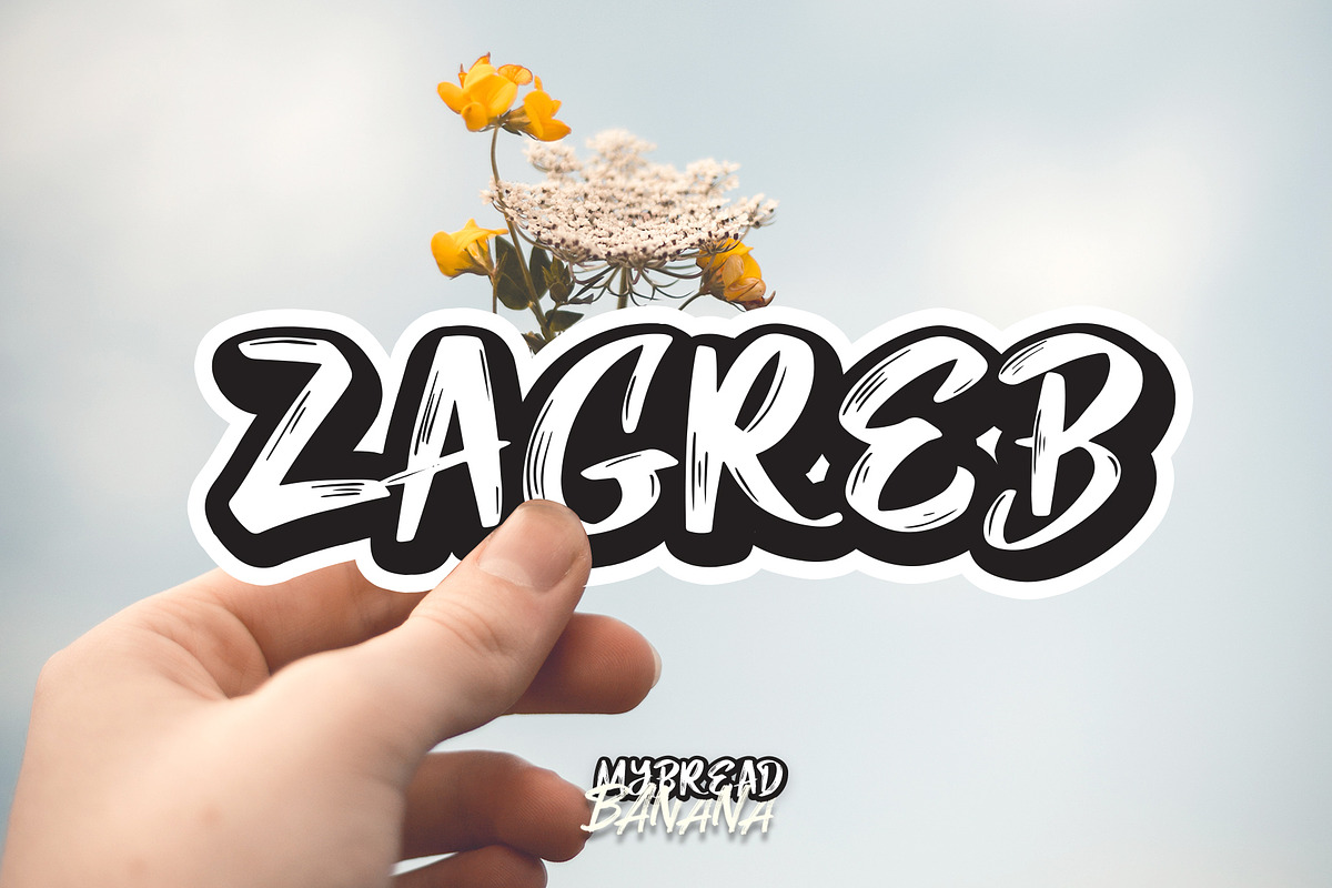 MyBread Banana Font Duo, a Font by D&K Project (Photo 8 of 10)