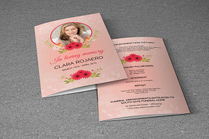 Funeral Program Template-V230