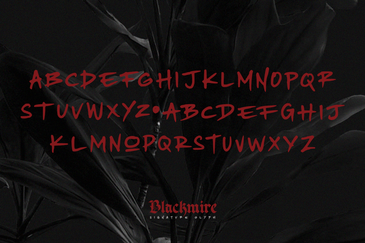 Blackmire-Dark Gothic Blackletter, a Blackletter Font by Rochart (Photo 6 of 12)
