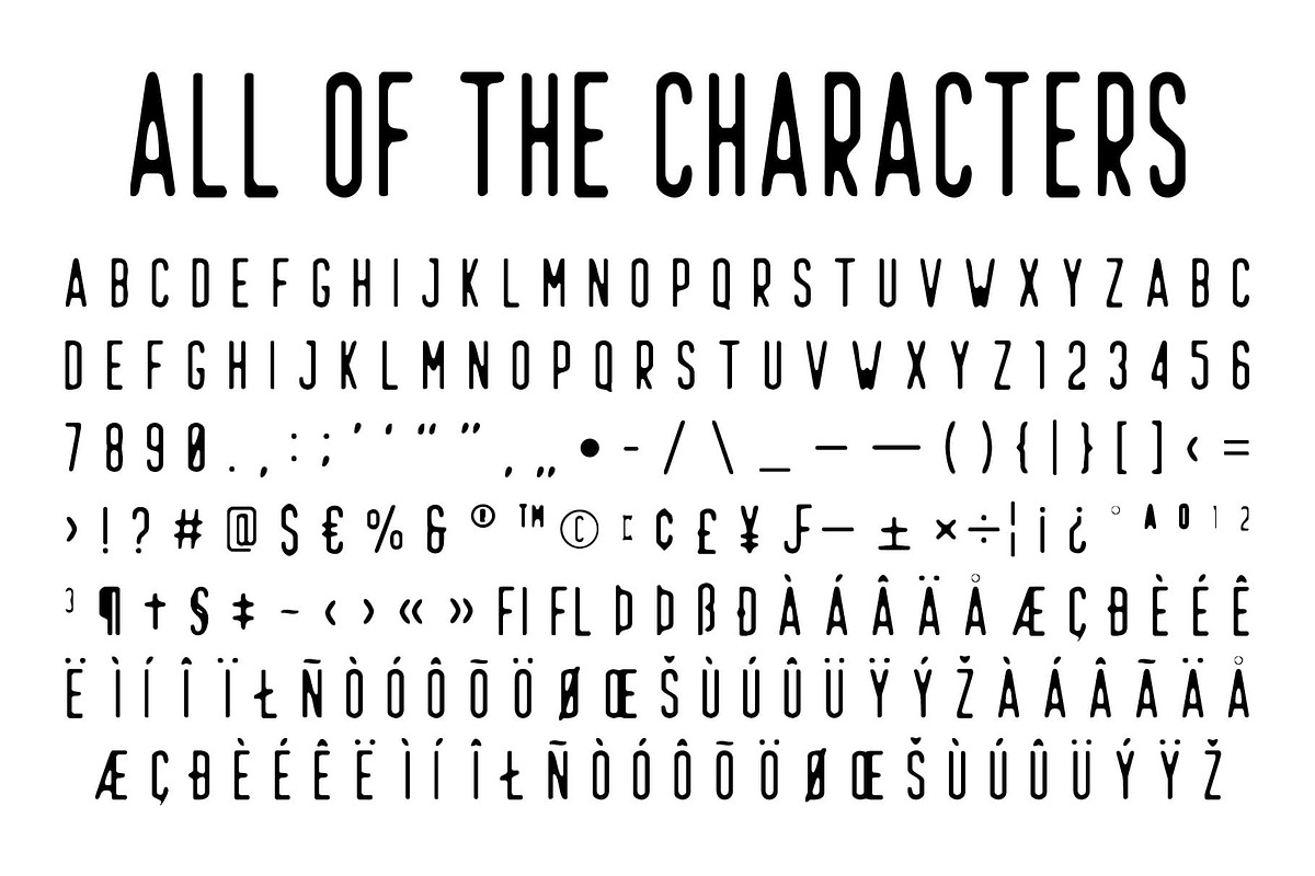 Prestage Blur, a Sans Serif Font by Craft Supply Co. (Photo 8 of 8)