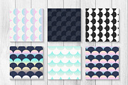 Fish Scale Patterns, a Pattern Graphic by Marina Demidova (Thumbnail 2 of 4)