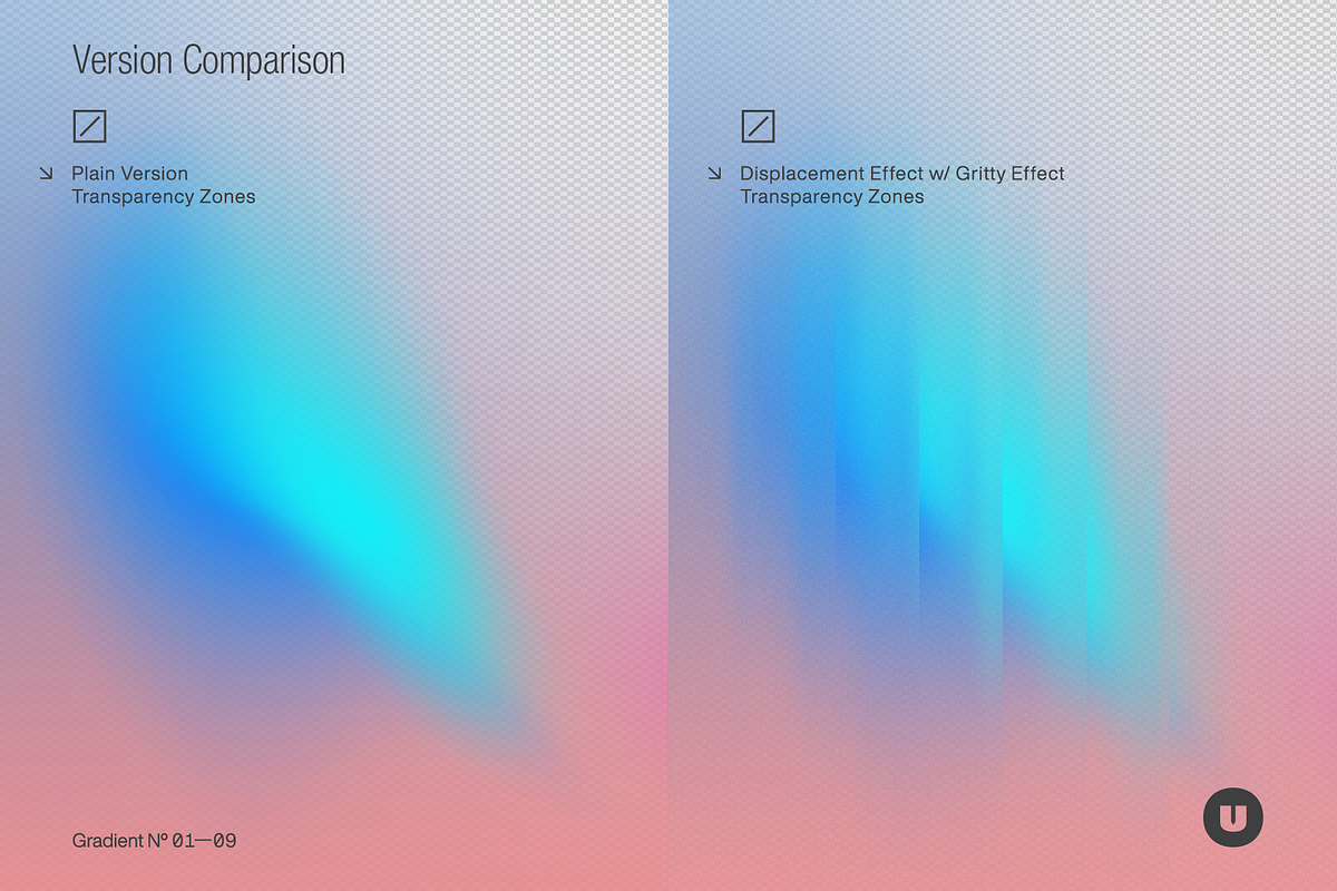 Bora Transparent Gradients, a Texture Graphic by Unio Designs (Photo 2 of 8)