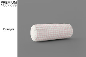 Bolster Pillow Mockup Pack