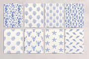 Undersea world seamless patterns, a Pattern Graphic by Anatartan Design (Thumbnail 4 of 7)