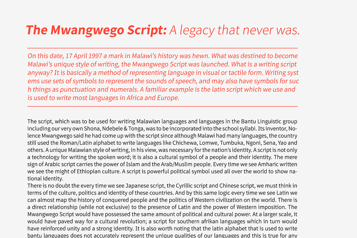 Famba Typeface preview 7