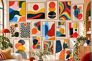 100+ Abstract Wall Art Prints, a Decorative Illustration by Selenique Studio (Thumbnail 3 of 13)