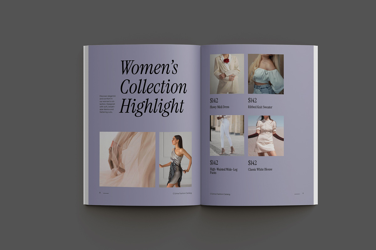 Fashion Catalog Template preview 6