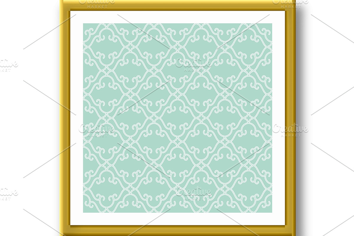 Abstract geometry pattern in Arabian, a Texture Graphic by RODINA (Photo 2 of 3)