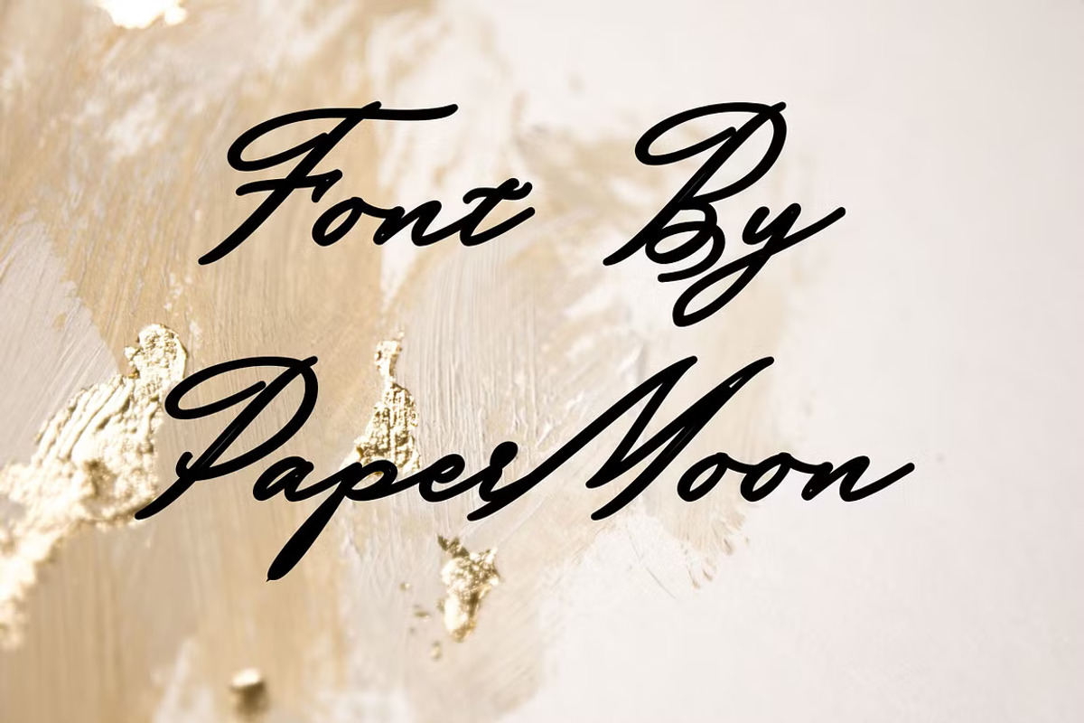 Lumina Modern Calligraphy Typeface, a Handwritten Font by GearShift (Photo 2 of 4)