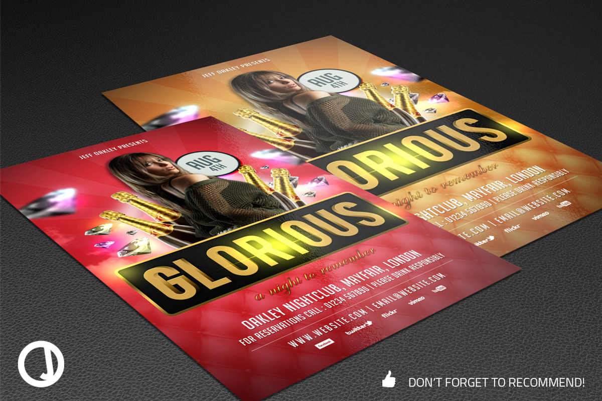 Glorious Flyer, a Flyer Template by My Shop (Photo 2 of 2)