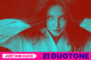 21 Duotone Effects, an Action Add-On by PSD Action (Thumbnail 16 of 22)