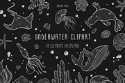  Underwater  Seaworld clipart, an Animal Illustration by Samnay Arts (Thumbnail 1 of 7)