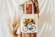 Watercolor Sunflower Sunny Day Clipa, an Illustration by Libby Wishes (Thumbnail 10 of 11)