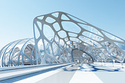 Futuristic Architectural Structure17, an Architecture 3D Model by Giimann (Thumbnail 7 of 29)