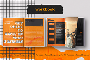 Work Book - Magazine Template