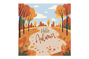Set of seasonal concept posters, an Illustration by kavalenkava (Thumbnail 5 of 5)
