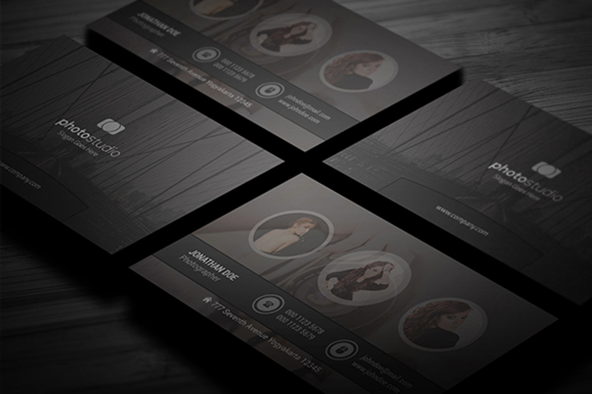 Photography Business Card, a Business Card Template by InfinityArt (Photo 2 of 4)