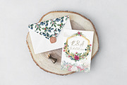 Watercolor winter Christmas frames, an Illustration by WonderWonder (Thumbnail 9 of 10)