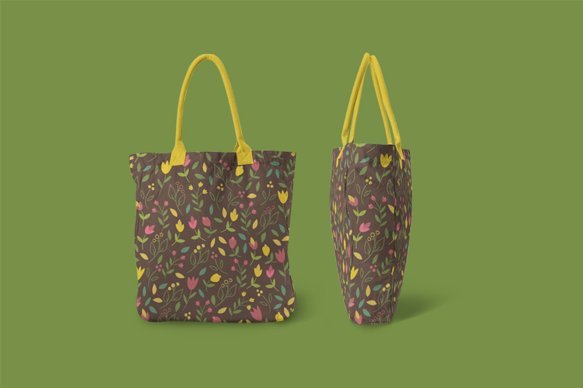 Hand Drawn Seamless Floral Pattern, a Pattern Graphic by wowpatterns (Photo 3 of 4)