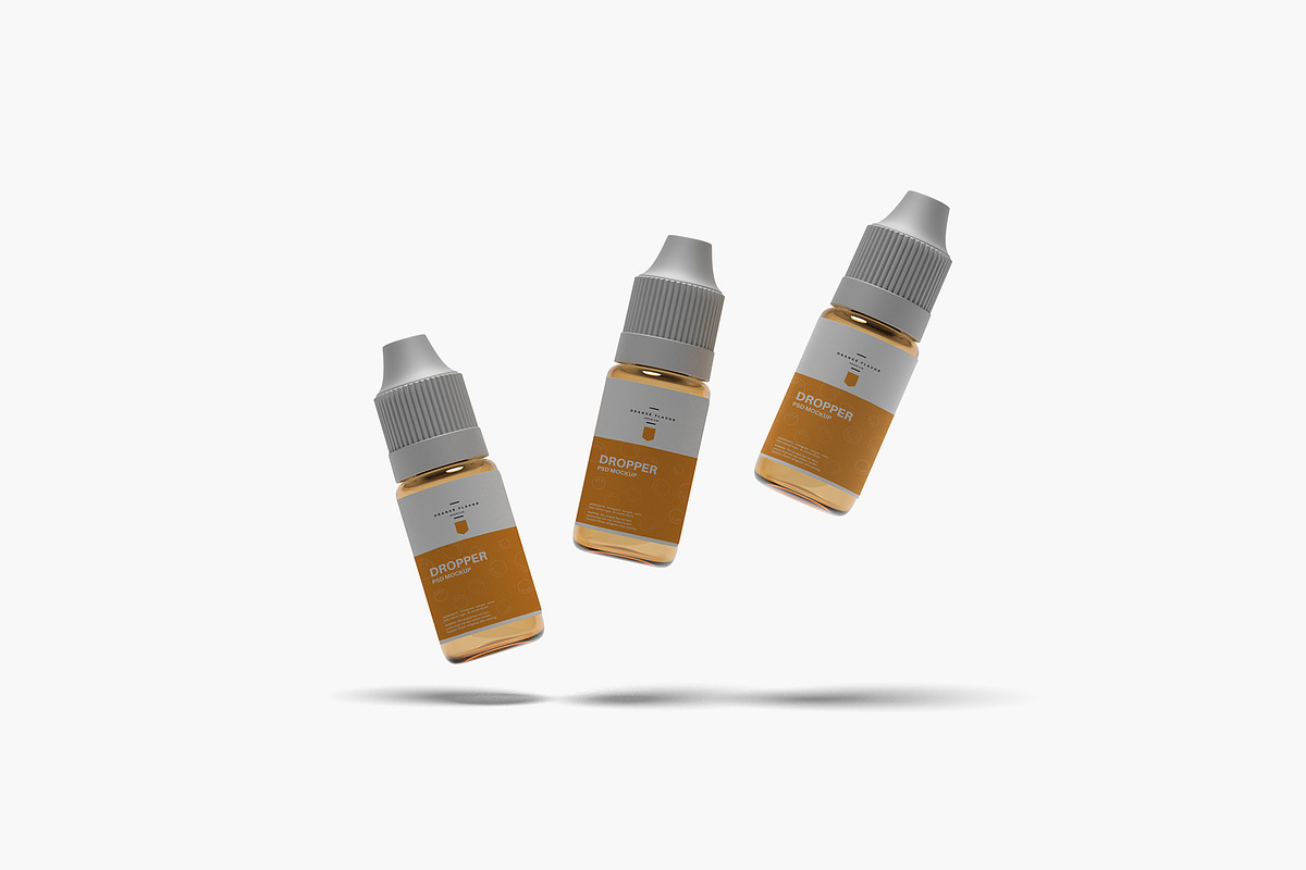 Dropper Bottle Mockup, a Cups & Container Mockup by zuhraabdullah (Photo 8 of 12)