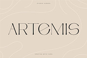 Artemis – Semi-serif Unique Typeface, a Serif Font by Studio Aurora (Thumbnail 1 of 11)