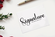 Monthly | Script Font, a Script Font by Scratchones (Thumbnail 5 of 8)
