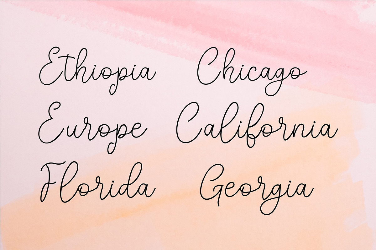 Ardaini, a Script Font by edcreative (Photo 3 of 6)
