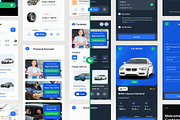 Cardealy Rental car App Mobile UI, an UI Kit Template by Lumina_ui_ux202 (Thumbnail 7 of 7)