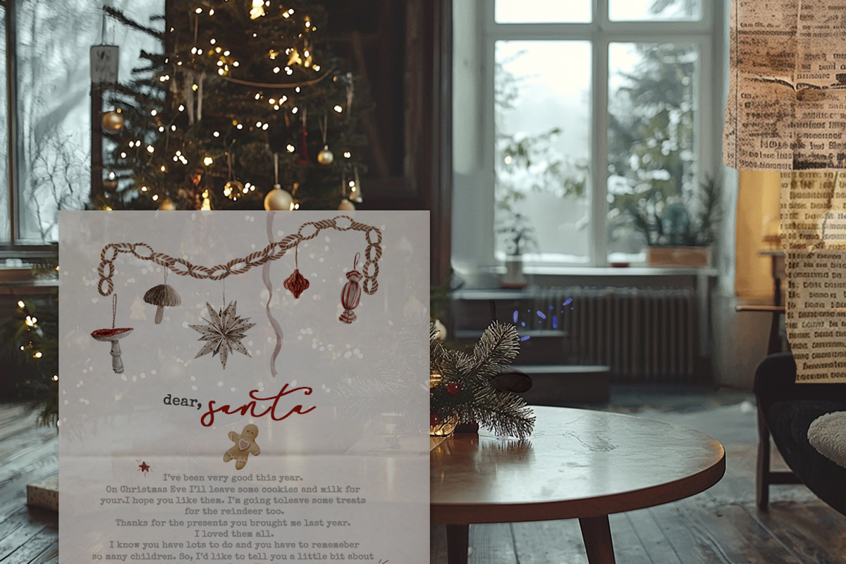 SALE Christmas decor Hand drawing, a Decorative Illustration by 60secondsArt (Photo 5 of 10)
