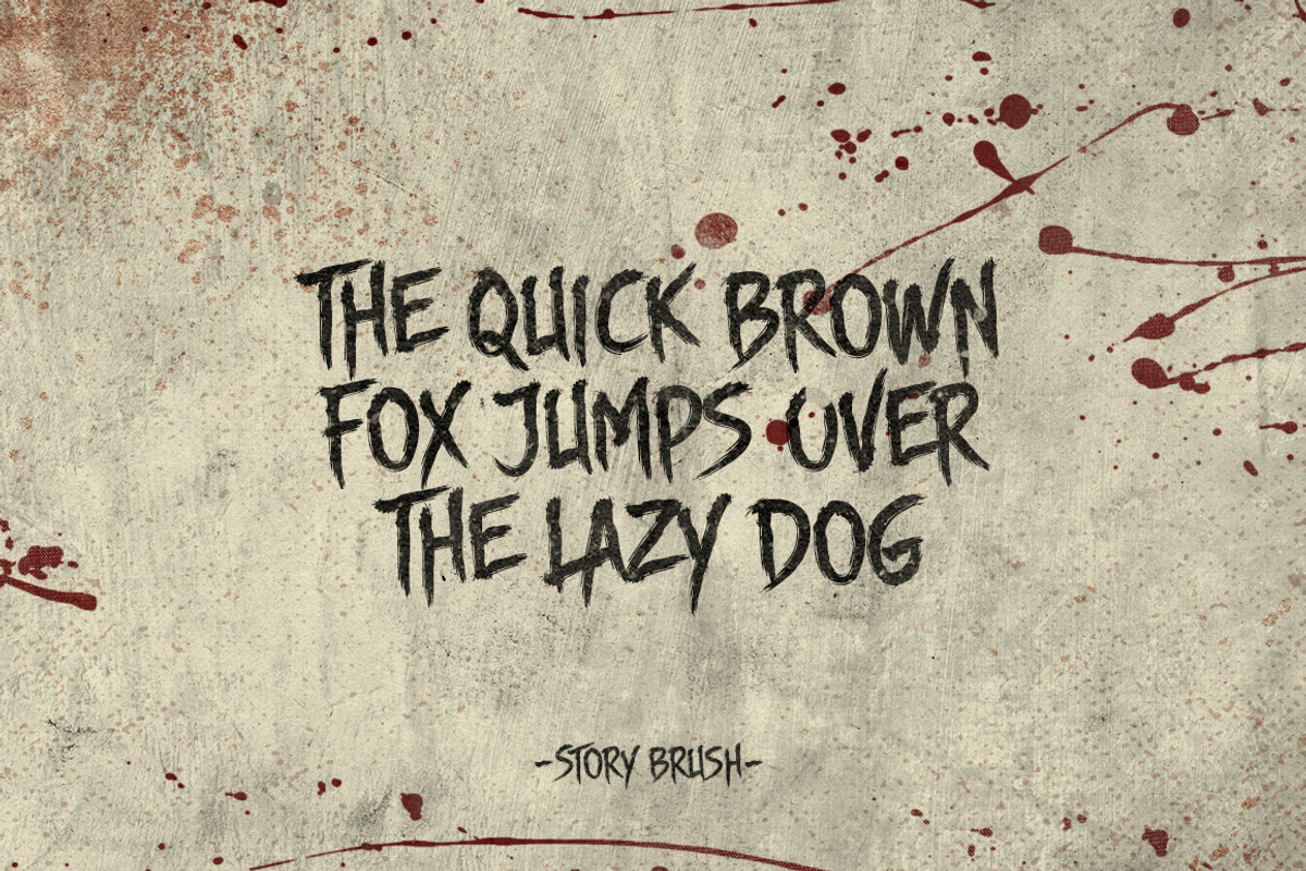 Brush Font Bundle 70% Off preview 3