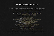 Logo Creation Kit Bundle Edition, a Branding & Logo Template by Graphicdome (Thumbnail 2 of 41)