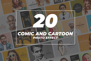 20 Comic and Cartoon Photo Effect