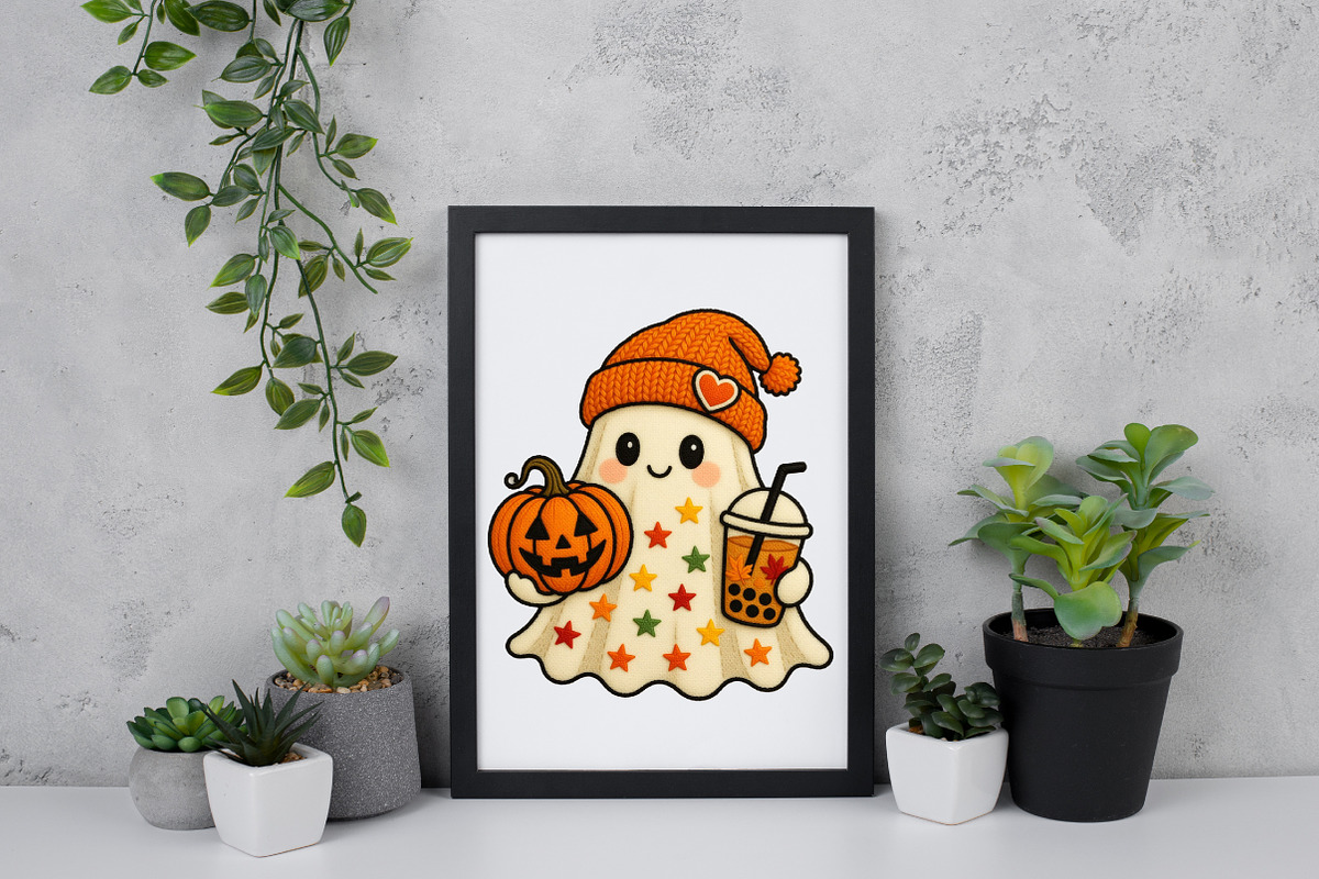 Patchwork Bougie and Coffee Lover Pn, an Illustration by Daily.Designs (Photo 5 of 5)