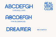 Real Vibes Club | Quirky Sans Font, a Sans Serif Font by KA Designs (Thumbnail 10 of 11)