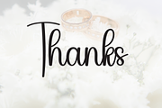 Wedding | Script Font, a Handwritten Font by Scratchones (Thumbnail 9 of 9)