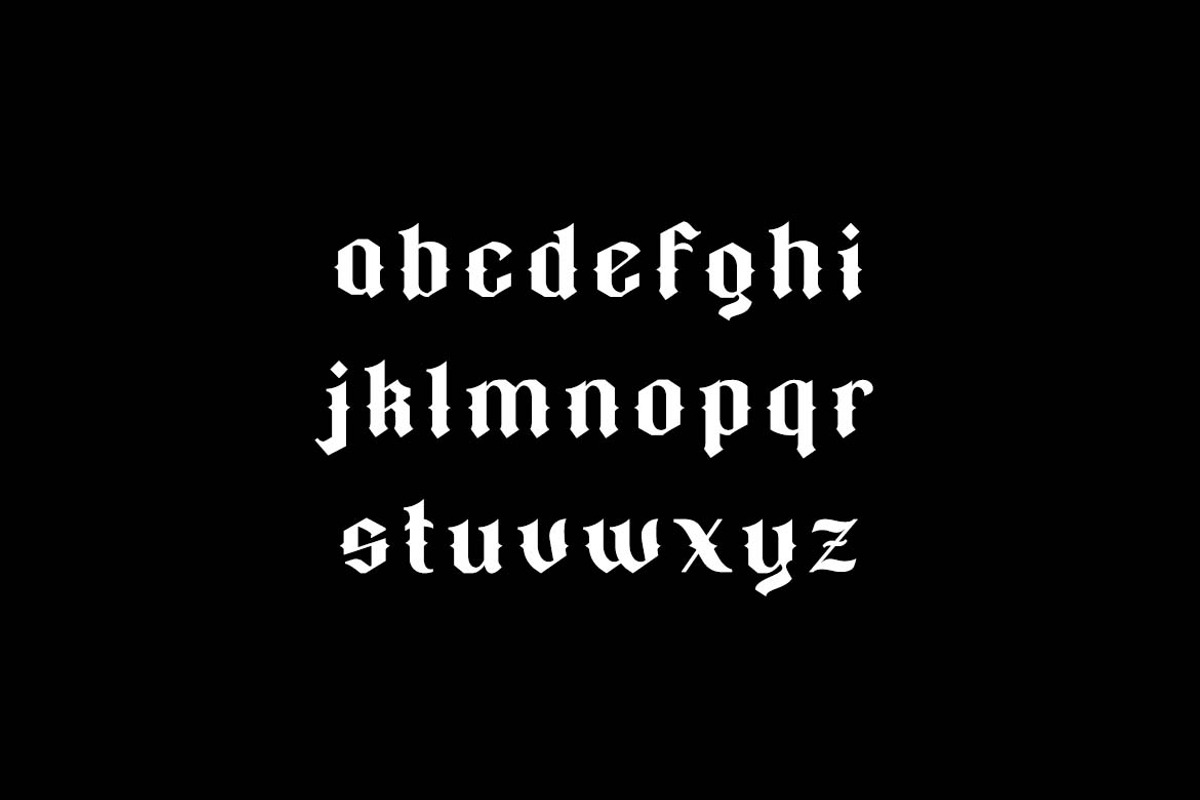 Gothicfed Blackletter Font, a Blackletter Font by UICreative (Photo 5 of 13)