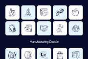 850 Business and Tech Doodle Icons, an Outline Icon by Vectors Market (Thumbnail 8 of 19)