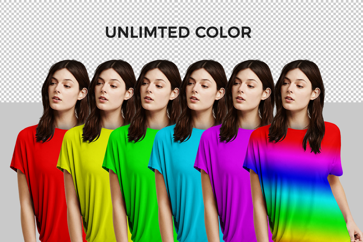 Women T-shirt Mock-up, a Shirt Mockup by Mock-up Store (Photo 7 of 7)
