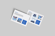 Landscape Flyer Mockup - 16 views, a Books & Magazine Mockup by Illusiongraphic (Thumbnail 16 of 21)