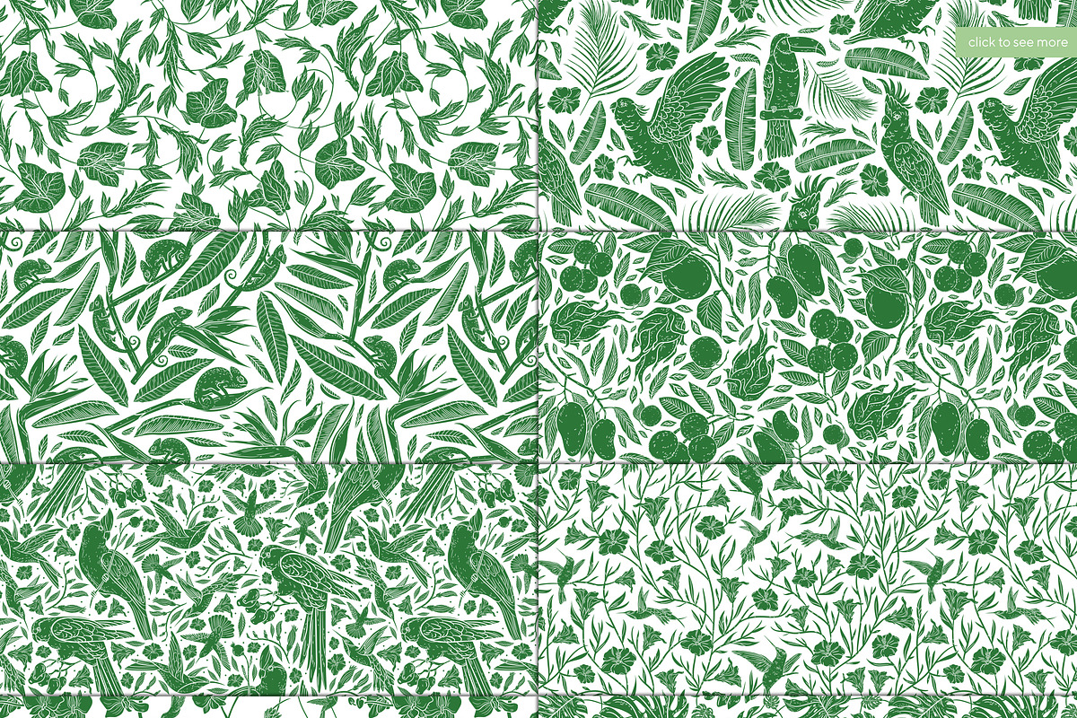 Tropical desire patterns, a Pattern Graphic by Piñata (Photo 16 of 17)