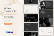 Photography Business Card Templates, a Marketing Template by Squarebase Templates (Thumbnail 1 of 3)