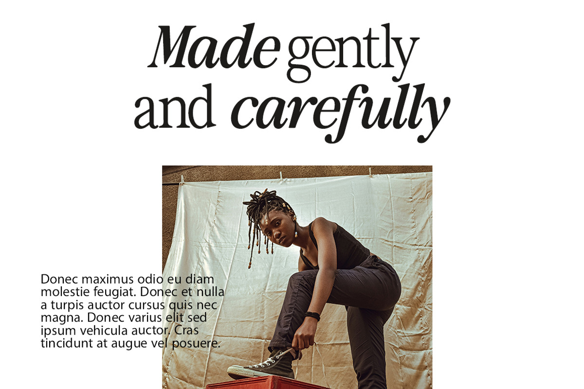 Results Letter Family (18 Fonts), a Serif Font by Positive TypeFoundry (Photo 5 of 17)