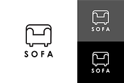 Sofa Logo Design Minimalist, a Branding & Logo Template by zaqilogo (Thumbnail 2 of 2)