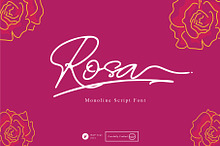 Rosa Signature typeface