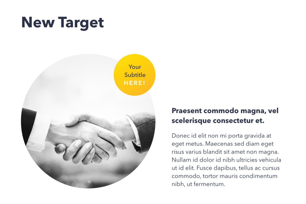 Yellow Concept PowerPoint Template, a Presentation Template by Jumsoft