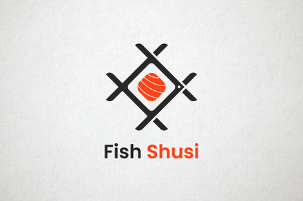 Fish Shusi - Logo Template